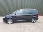 Volkswagen Touran 2.0 110KW AUT 2005 Zwart, Auto's, 1984 cc, Zwart, Particulier, Dealer onderhouden