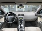 Volvo V50 2.5 T5 AWD 230 pk automaat | Leder | Trekhaak | Yo, Auto's, Gebruikt, Beige, Parkeersensor, Blauw