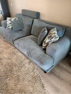Blauw/grijs Bank merk Passe Partout, Huis en Inrichting, Ophalen, Gebruikt, Driepersoons, 75 tot 100 cm