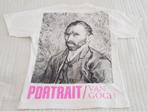 Zara vincent van Gogh t-shirt wit maat m maat 38 tshirt roze, Maat 38/40 (M), Verzenden, Korte mouw, Gedragen