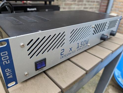 Versterker Skytec 2x 150W op 4Ohm, Muziek en Instrumenten, Versterkers | Keyboard, Monitor en PA, Gebruikt, P.A., Minder dan 500 watt