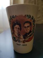 Juliana en Bernhard 25 jaar getrouwd herinneringsbeker, Ophalen of Verzenden