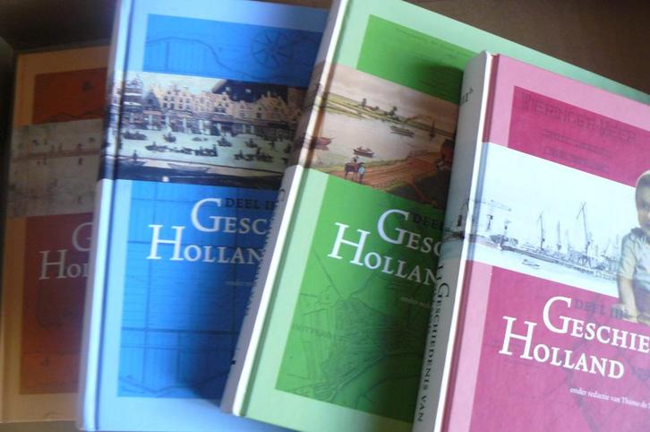 GESCHIEDENIS VAN HOLLAND / Deel I, II, IIIa en IIIb 4 delen, Boeken, Geschiedenis | Vaderland, Zo goed als nieuw, Ophalen of Verzenden