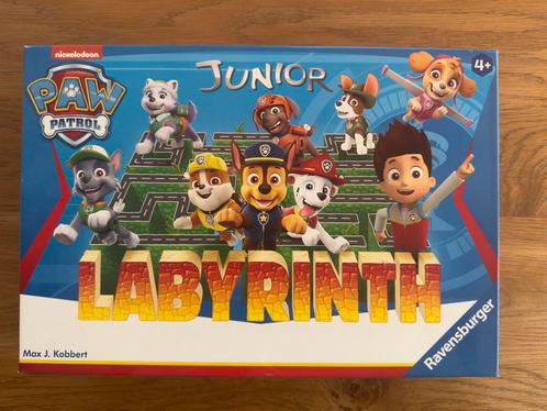 Paw Patrol Junior Labyrinth – Ravensburger, Hobby en Vrije tijd, Gezelschapsspellen | Bordspellen, Zo goed als nieuw, Drie of vier spelers