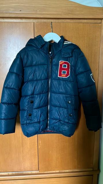 Zgan Gewatteerde Kinderjas, maat 128, fijne capuchon beschikbaar voor biedingen