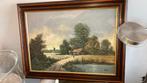 F de jong schilderij landschap, Antiek en Kunst, Verzenden