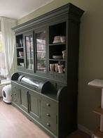 Buffetkast landelijk groen, Huis en Inrichting, Kasten | Buffetkasten, Ophalen, Gebruikt, 200 cm of meer, Met deur(en)