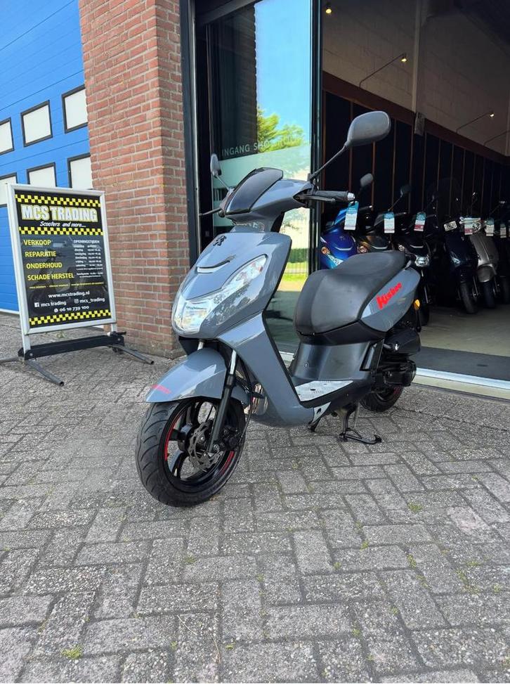 Peugeot Kisbee bromscooter, Fietsen en Brommers, Brommers | Peugeot, Gebruikt, Overige modellen, Ophalen