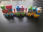 Houten Woezel en Pip trein - Nieuw, Ophalen of Verzenden, Nieuw, Duw- of Trekspeelgoed
