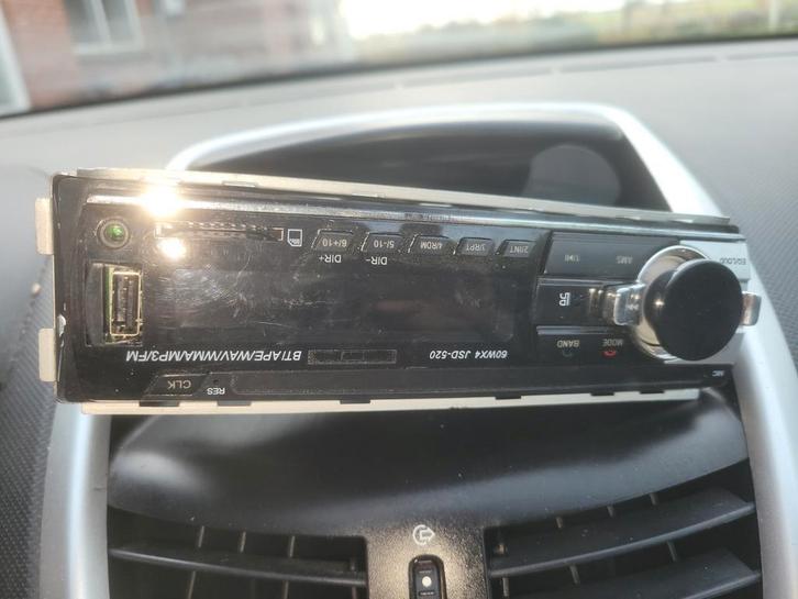 Universele Bluetooth autoradio JSD-520 – USB / SD / AUX, Auto diversen, Autoradio's, Zo goed als nieuw, Ophalen of Verzenden