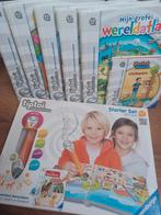 Tiptoi starterset + 6 extra boeken, Ophalen of Verzenden, Zo goed als nieuw, Elektronica, Met geluid