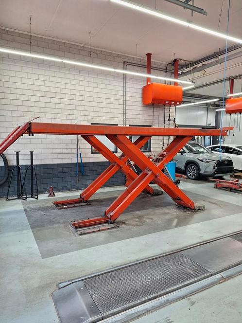 Hefbrug schaar Nussbaum 4000kg schaarhefbrug, Auto diversen, Autogereedschap, Ophalen