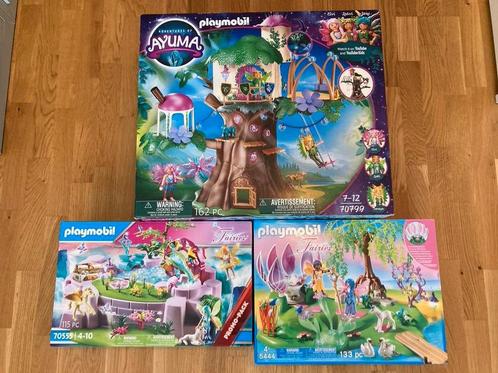 Playmobil fairies ayuma en nog meer in dozen, Kinderen en Baby's, Speelgoed | Playmobil, Zo goed als nieuw, Ophalen