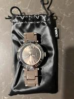 Ikki horloge taupe, Sieraden, Tassen en Uiterlijk, Horloges | Dames, Overige merken, Leer, Staal, Ophalen of Verzenden