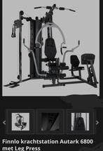 Finnlo krachtstation Autark met legpress, Ophalen, Benen, Krachtstation, Zo goed als nieuw