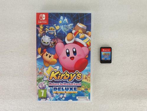 Nintendo Switch: Kirby's Return to Dream Land Deluxe, Spelcomputers en Games, Games | Nintendo Switch, Gebruikt, Avontuur en Actie