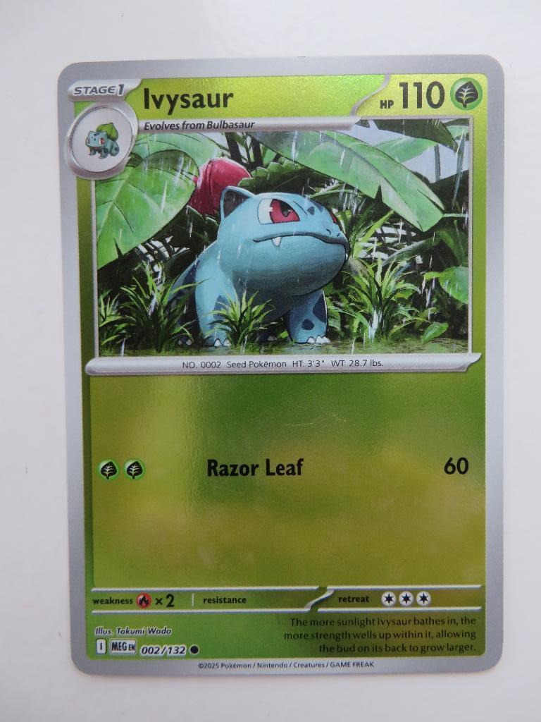 Ivysaur 002/132 (PE), Ophalen of Verzenden, Zo goed als nieuw, Losse kaart