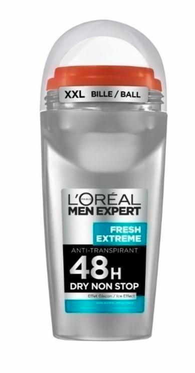 L'Oréal Men Expert Deodorant Roller Fresh Extreme 50 ml, Sieraden, Tassen en Uiterlijk, Uiterlijk | Lichaamsverzorging, Nieuw