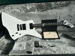 ESP Snakebyte James Hetfield Snow white Custom Shop, Ophalen of Verzenden, Zo goed als nieuw, Solid body, Overige merken