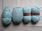 Light blue yarn chunky, Ophalen of Verzenden, Nieuw, Breien of Haken, Wol of Garen