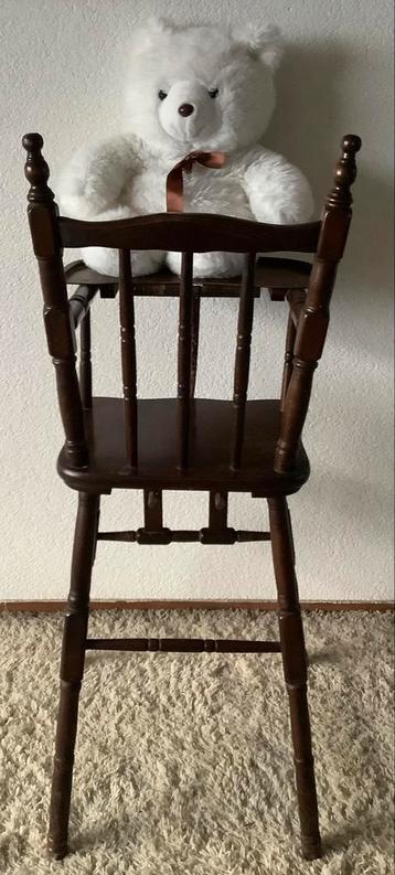 KINDERSTOEL jaren '60 met dienblad. OPHALEN VOOR €25! beschikbaar voor biedingen