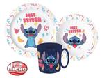 Stitch Kinderservies met Mok - Magnetron - Disney Eetsetje, Ophalen of Verzenden, Nieuw, Overige typen