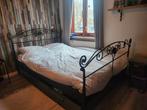 Gratis af te halen bedframe 1.40-2.00 mtr, Gebruikt, Tweepersoons, Hout, 140 cm