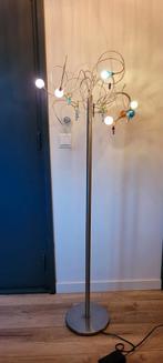 Bijzondere Lamp met Gazen Kralen, Ophalen, 100 tot 150 cm, Zo goed als nieuw, Glas