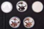 5x 30 gram Panda Zilver Munten 2023, Ophalen of Verzenden, Zilver