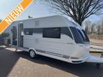Hobby de Luxe 495 ul enkele bedden Topprijs!!!!!!!!!!!, Caravans en Kamperen, Schokbreker, Rondzit, Hobby, Bedrijf