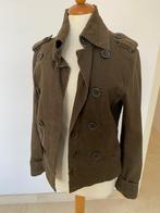 Vintage legergroen jack esprit maat 38, Maat 38/40 (M), Ophalen of Verzenden, Jasje, Gedragen