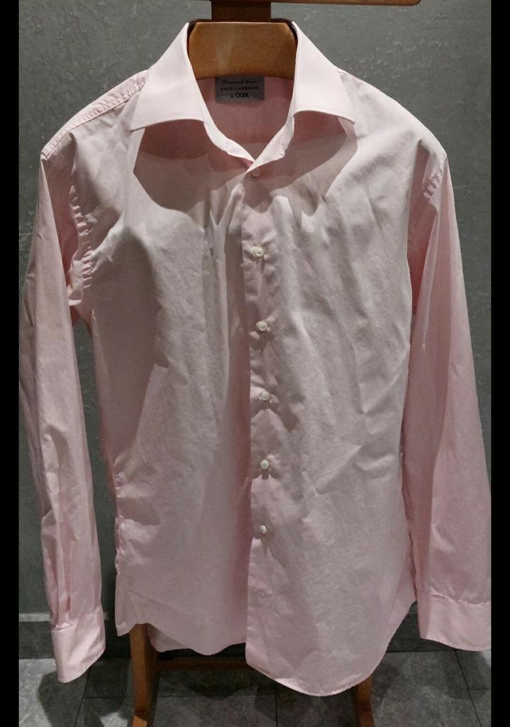 Paolo Arbachi by Oger overhemd maat 40 licht roze  katoen, Kleding | Heren, Overhemden, Gedragen, Halswijdte 39/40 (M), Roze, Ophalen of Verzenden