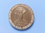 Penning 100 jaar louisa stichting 1969 vrijmetselarij, Ophalen of Verzenden, Brons, Nederland