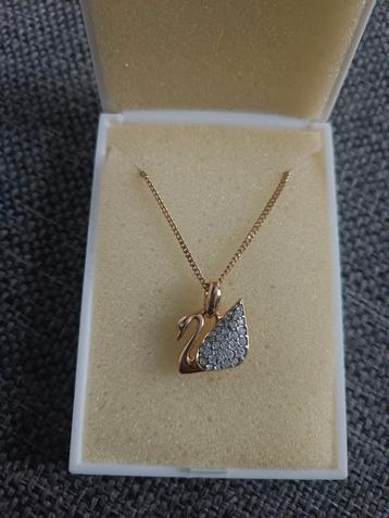 Swarovski ketting zwaan beschikbaar voor biedingen