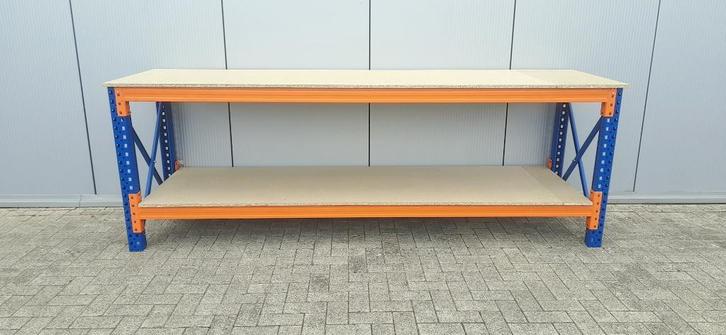 Werkbanken Werkbank inpaktafel Magazijntafel Gebruikt, Doe-het-zelf en Verbouw, Werkbanken, Gebruikt, 170 cm of meer, Ophalen of Verzenden