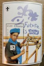 Postzegels Ghana 1995 scouting18e World Jamboree blokje, Ophalen of Verzenden, Buitenland