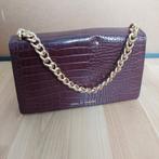 Kleine tas, bordeaux, slangenprint, Ideal of Sweden, Sieraden, Tassen en Uiterlijk, Tassen | Damestassen, Ophalen of Verzenden