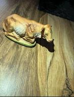 Euromarchi Kerstbeeldje - Koe - 10 cm, Antiek en Kunst, Ophalen of Verzenden