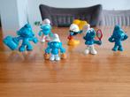 Smurfen peyo vintage 6 stuks, Ophalen, Gebruikt, Verschillende Smurfen, Poppetje, Figuurtje of Knuffel