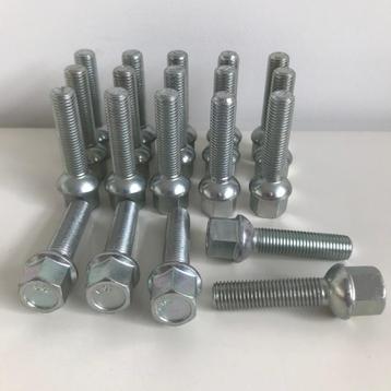 Nieuwe wielbouten met bolconische kop M12 x 45 mm beschikbaar voor biedingen