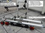 Kantelbare fietsendrager.Trekhaakdrager.(2) Elektrische fiet, Auto diversen, Fietsendragers, Verzenden, Zo goed als nieuw, Brede banden