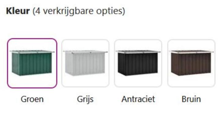 Opbergbox tuinkist tuinbox tuinkussens 109x67x65 GRTS BZRGD!, Tuin en Terras, Tuinmeubel-accessoires, Nieuw, Verzenden