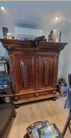 Antieke Massieve Kast - Prachtstuk!, Huis en Inrichting, Kasten | Kledingkasten, Gebruikt, 100 tot 150 cm, 150 tot 200 cm, Met deur(en)