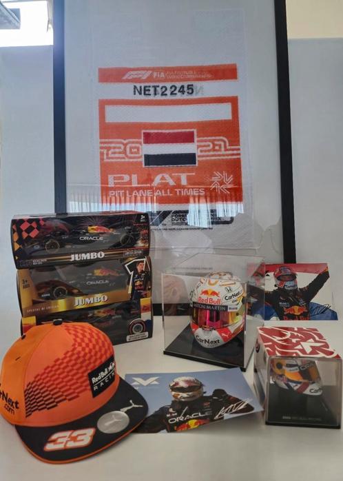 Max Verstappen helm, pet en collectors items, Verzamelen, Automerken, Motoren en Formule 1, Zo goed als nieuw, Formule 1, Ophalen of Verzenden