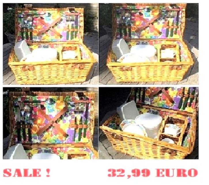 picknick, Hobby en Vrije tijd, Picknickmanden, Nieuw, Verzenden