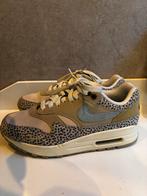 Nike Air Max 1 Safari Cobblestone - Maat 38, Ophalen of Verzenden, Zo goed als nieuw, Bruin, Sneakers of Gympen