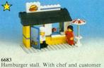 Lego  Burger Stand nr 6683, Kinderen en Baby's, Speelgoed | Duplo en Lego, Ophalen of Verzenden, Zo goed als nieuw