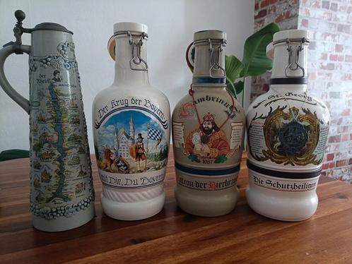 Vintage Duitse bierkruiken | Gambrinus | Beierse bierpul, Antiek en Kunst, Antiek | Vazen, Ophalen of Verzenden