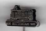 Speldje TRAM ROTTERDAM 1905 ZWART RET (A80, Verzenden, Zo goed als nieuw, Overige onderwerpen, Speldje of Pin