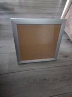 Grijze/zilveren fotolijst, Ophalen, Minder dan 50 cm, Metaal of Aluminium, Zo goed als nieuw